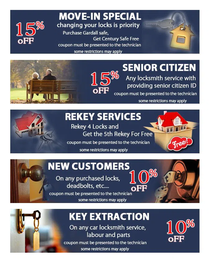 Locksmith Master Shop New Boston, MI 734-288-7154 - coupon21-set-five